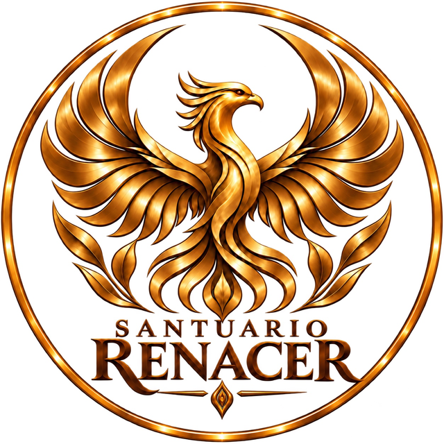Logo circular de Santuario Renacer